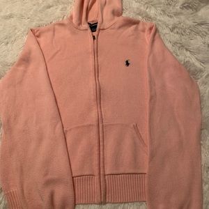 Ralph Lauren Sport Hoodie L Pink